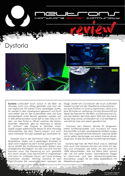 Dystoria_Review